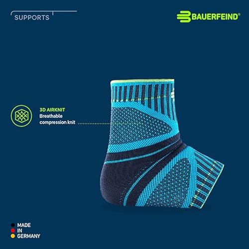 Bauerfeind Sports Ankle Support Dynamic Large Rivera - Breathable Compression Sleeve