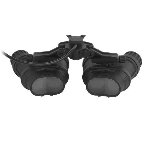 Jungle Leopard GPNVG-18 NVG Dummy Model, Side Flipping Night Vision Goggle for Larping Cosplay Airsoft Movie Tactical Props(Black)