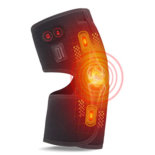 Heated Knee Pad Battery Powered Heating Brace for Men Women Elders