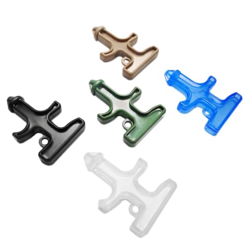 Survival Tactical Keychain Tool Set - Assorted 5 Pack for Outdoor Camping