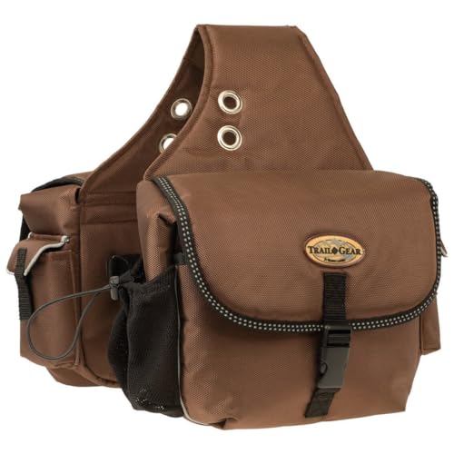 Weaver Equine Saddle Bags 11" L x 4" W x 8.5" H Waterproof Equestrian Storage