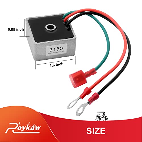 Golf Cart Voltage Regulator for EZGO, Club Car & Columbia Gas Models