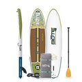 11'4'' Inflatable Stand Up Paddle Board Kit - Lightweight, Stable for Beginners with Accessories