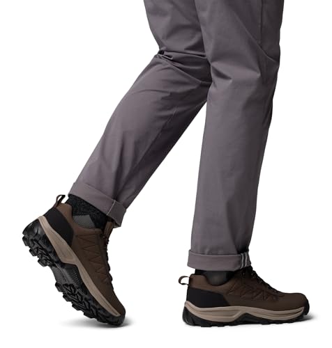 Columbia Men's Transverse Hike Low Shoes 11.5 Tundra/Everblue - Durable Hiking Footwear
