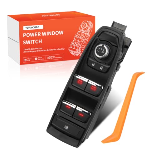 YUANCHAO Power Window Switch for 2017-2023 Subaru Impreza - PWS-SBL-XSLR-D