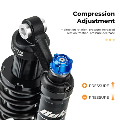 BOLANY Downhill Mountain Bike Rear Shock 190mm-230mm Suspension for MTB & E-Motorbike