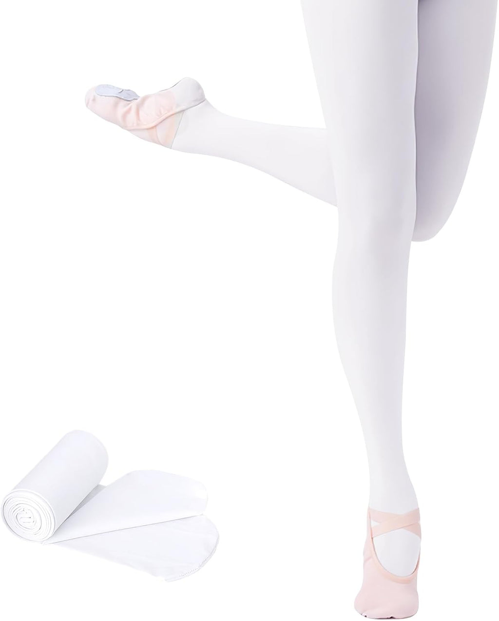 Skiennix Ballet Tights - 2 Pcs Toddler Dance Outfit for Girls | Comfortable & Durable
