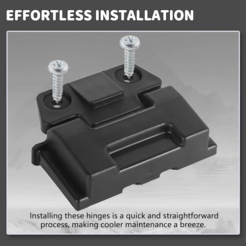 Igloo Cooler Hinge with Screws Replacement Parts for 25, 52, 72 Qt BMX Coolers