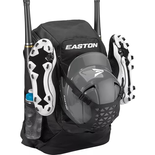 Baseball & Softball Equipment Backpack with Multiple Compartments - Elite Black