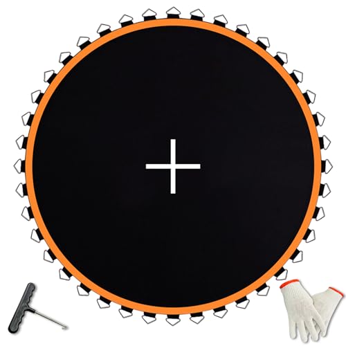 15 ft Trampoline Mat Replacement with V-Rings for Round Trampoline