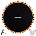 15 ft Trampoline Mat Replacement with V-Rings for Round Trampoline