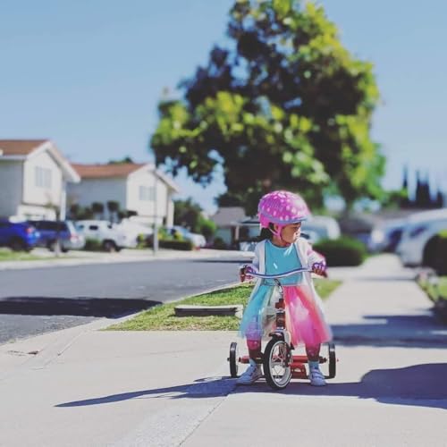 Radio Flyer Classic Red Tricycle for Ages 2-4 - Split Single Deck, 10" Front Wheel & Bell