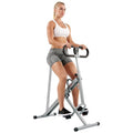 Sunny Health & Fitness Grey Row-N-Ride Glute & Leg Trainer with App Connection