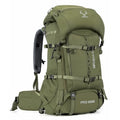 MOXULE Pro 5000 Frame Backpack 80L Green Hunting & Meat Hauler Pack