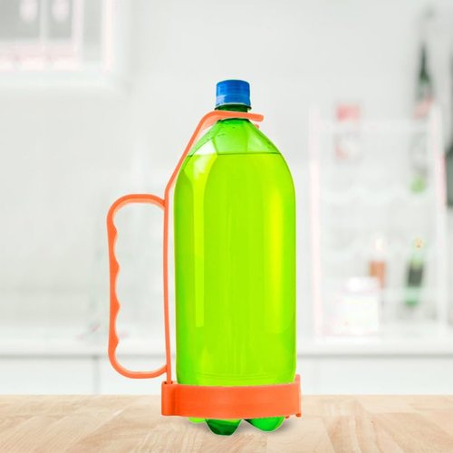 DECHOUS Plastic Soda Bottle Beverage Handle for Outdoor Easy Carrying - Bottled Beverage Drink Carrier Grip for Soda Water Bottles