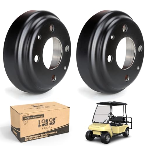 Golf Cart Brake Drums for Yamaha G1 G2 G8 G9 G11 G14 G16 G19 G22 G29 & Club Car DS 1981-2018