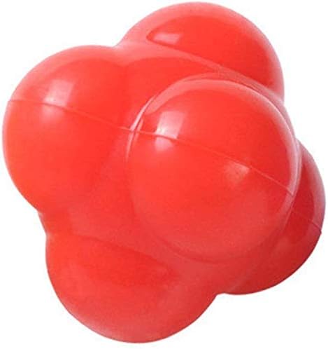 Reaction Ball - 6-Sided Agility Training Ball for Enhanced Hand-Eye Coordination | Perfect for Baseball, Soccer, Lacrosse, Basketball, Softball