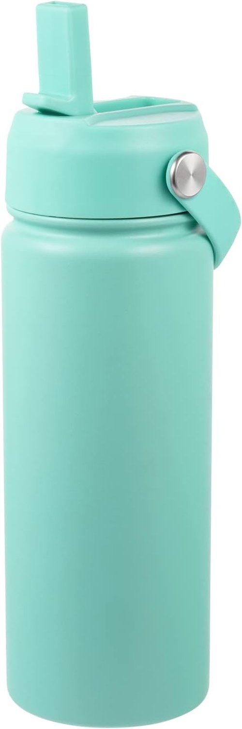 Hydro Flask Straw Lid - Flexible Handle & Straws for 32/40 oz Wide Mouth Bottles