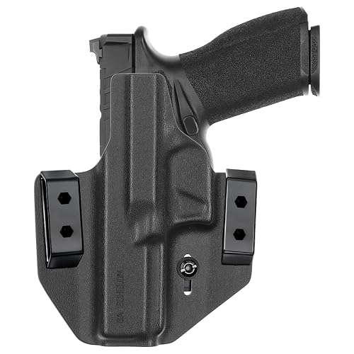Tulster OWB Contour Kydex Holster for Springfield Echelon - Black, Optic Compatible, Concealed Carry