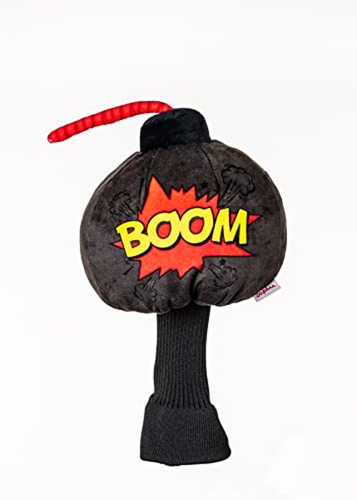 Daphne's Headcovers Bomb Driver Headcover | Premium Driver Headcovers | Funny Golf Club Covers | Stylish Protection for Your Clubs | Men's Golf Gear | Driver Headcover for Men and Women