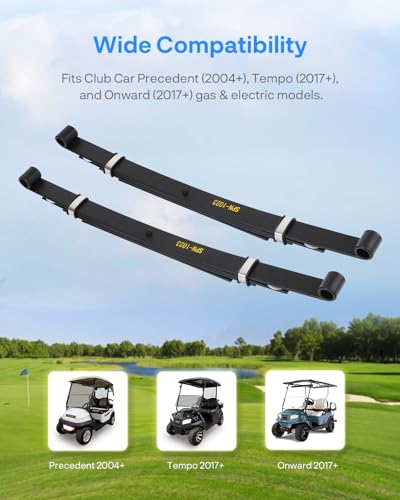 Golf Cart Rear Leaf Spring Kit for Club Car Precedent Onward Tempo 2017+