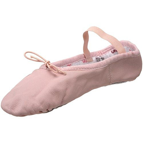 Kids Pink Leather Bunnyhop Ballet Slippers - Little Kid 13.5