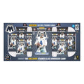 2025 Panini Mosaic Football Trading Card Box with Stained Glass Oversized Card