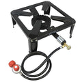 Flame King 120K BTU Heavy Duty Propane Burner for Turkey Fryer & Outdoor Cooking