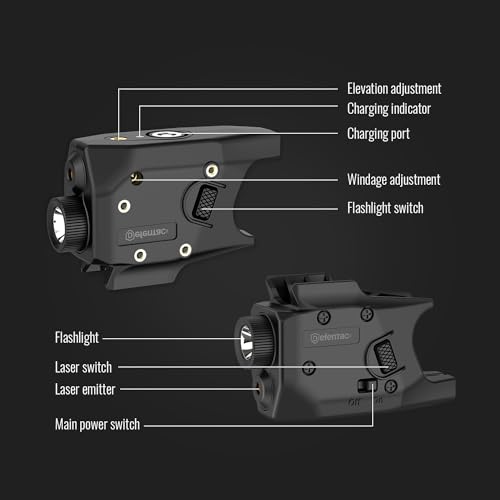 Combo for M&P Shield & Shield Plus - Green Laser & Flashlight