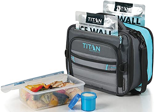Expandable Lunch Box Set with Ice Walls - Insulated Food Container, 2 Pack