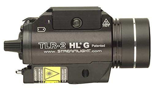 Streamlight TLR-2 HL Gun Light with Green Laser - 1000 Lumens, Mount