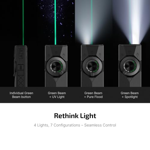 OLIGHT ArkPro Ultra Rechargeable Flat EDC Flashlight - Onyx Black