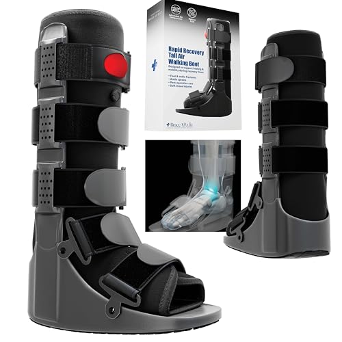Rapid Recover Tall Walking Boot - Medium Support Fracture Boot for Stability