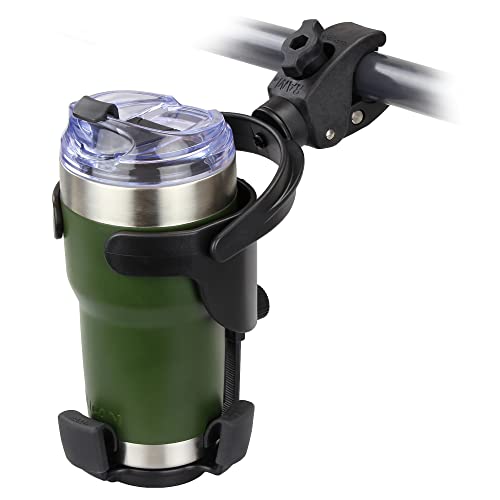RAM Mounts Motorcycle Drink Holder XL with Self-Leveling and Tough-Claw