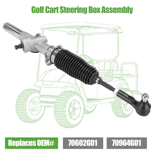 10L0L Golf Cart Steering Gear Box Assembly for EZGO TXT 2001-Up