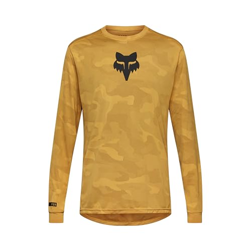 Fox Racing Men's Ranger Tru Dri Mountain Bike Jersey - Large, Bronze