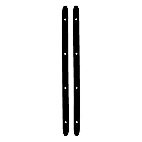 Creature Skateboard Rails Bonesaw Black 13.875" 4-Hole Design + Mounting Screws