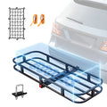 Hitch Cargo Carrier 53x19x5 in Steel Luggage Rack 500lb Capacity for SUV Truck