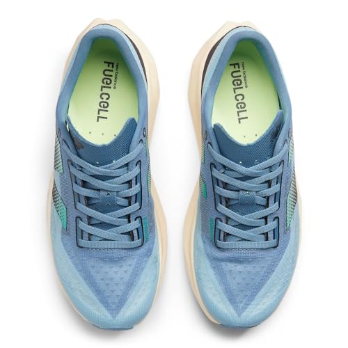 New Balance FuelCell Rebel V4 Running Shoes Men Heron Blue Chrome Blue 14