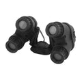 Jungle Leopard GPNVG-18 NVG Dummy Model, Side Flipping Night Vision Goggle for Larping Cosplay Airsoft Movie Tactical Props(Black)
