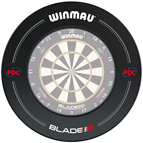 Winmau PDC Dartboard Surround - 26.5-Inch Wall Protector for Bristle Dartboards