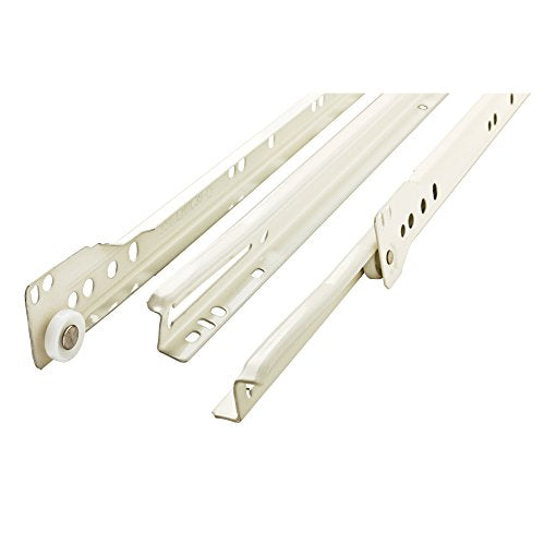 Liberty 22-Inch Bottom Mount Drawer Slide - Self-Closing, 50 lb Capacity, TS 68822C-W