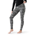 Women's Classic Thermal Merino Base Layer Bottoms X-Large Black Deco Floral