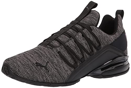 PUMA Men’s Alexion Cross Trainer Shoe - Black/Castlerock, Size 10