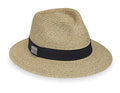 Men's Fairway Fedora Hat UPF 50+ Sun Protection - Beige, Medium-Large