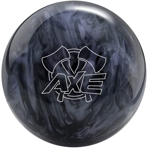 Hammer Axe 15.0 lbs Bowling Ball Black/Smoke - Minimal Hook, Spare Pick-up