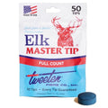 Elk Master Billiard Pool Cue Tips 14mm - Medium-Soft, 50 Tips Package