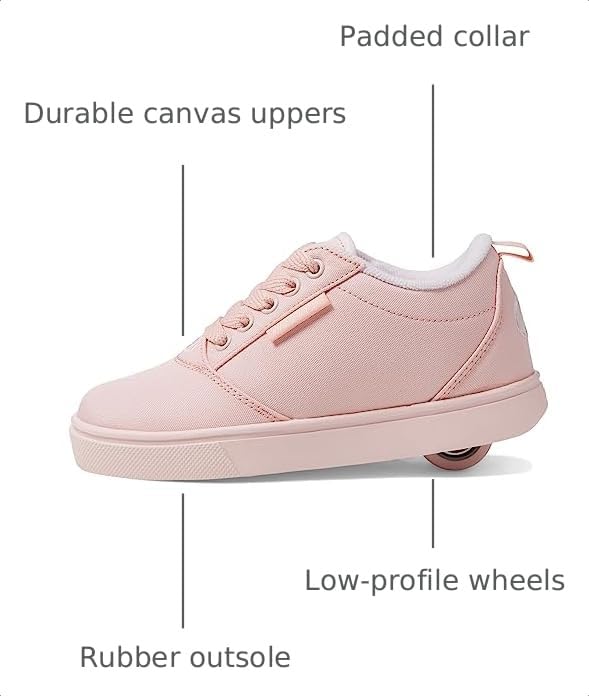 Heelys Pro 20 Wheeled Skate Shoes for Kids & Adults with Removable Wheel