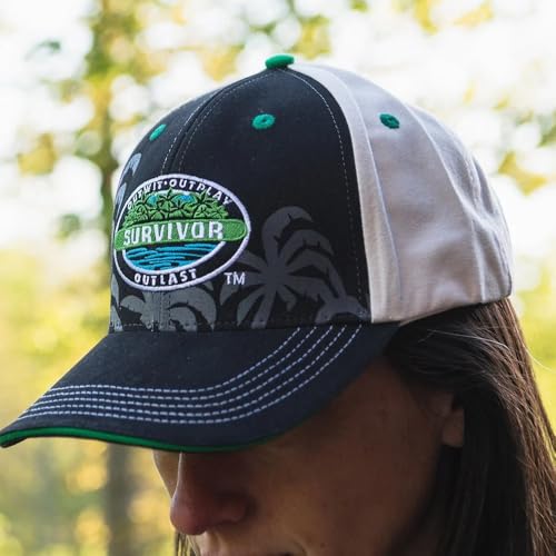 CBS Survivor Hat One Size Black - Official Jeff Probst Outwit Outplay Outlast Cap