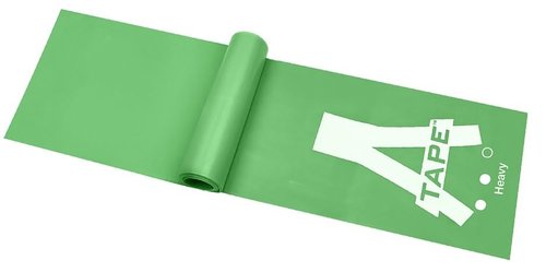 A-TAPE Professional TPE Resistance Therapy Band | 51 * 6 inch | for Warm-Up, Stretching, Cardio, Home Fitness, Exercise & Yoga ((Yellow – Medium (15lbs) + Green – Heavy (20lbs) + Blue- X-Heavy (30lbs)